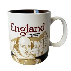 Starbucks Global Icon Mug England 2014 Starbucks Coffee Cup 16 oz